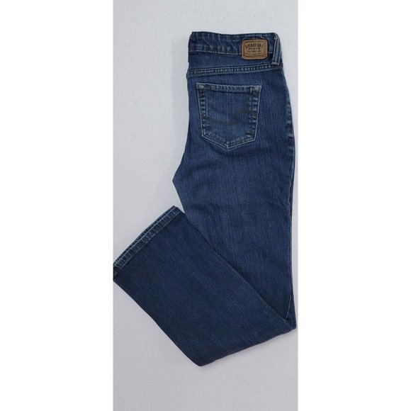 Levi's Signature Women's Blue Jeans Low-Rise Bootcut Leg Misses Sz 4M Medium - Picture 10 of 10